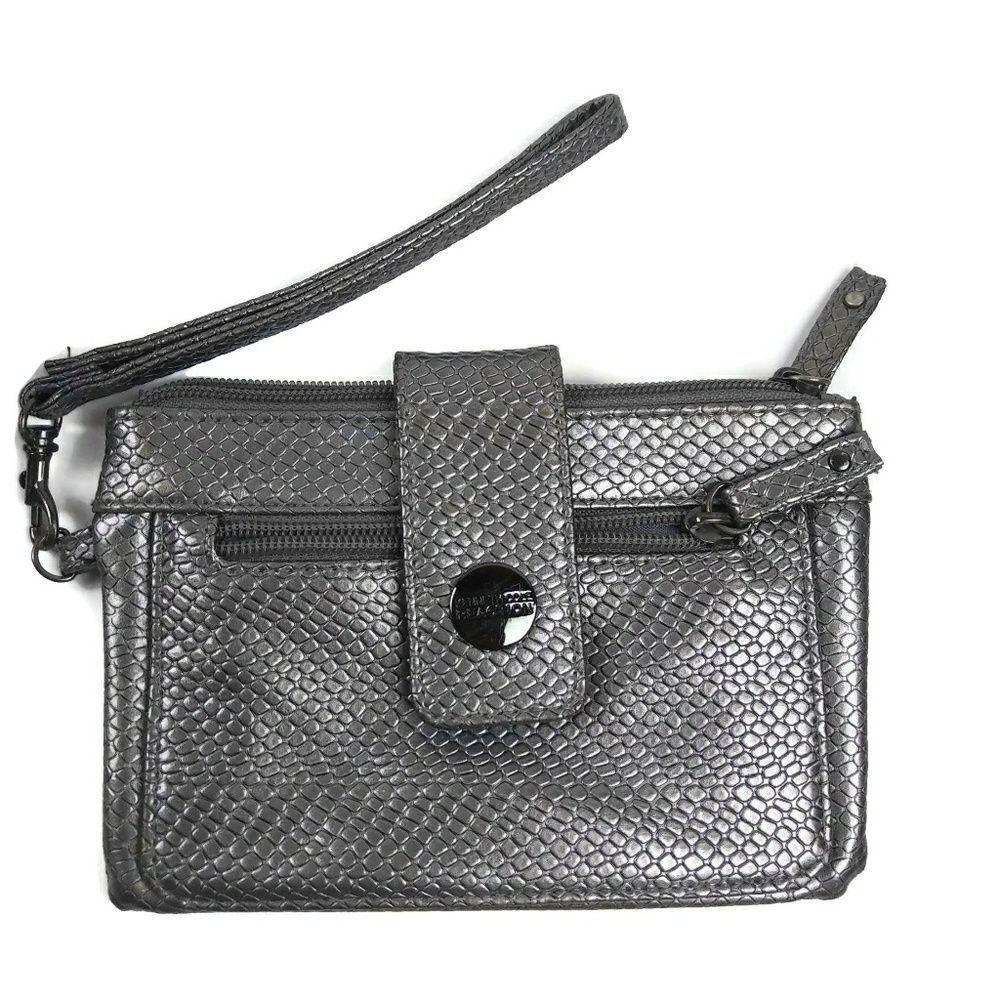 💲 KENNETH COLE Gray‎ Wristlet